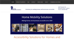Desktop Screenshot of homemobilitysolutions.com